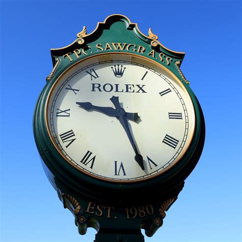 golf course clocks rolex|rolex golf clock price.